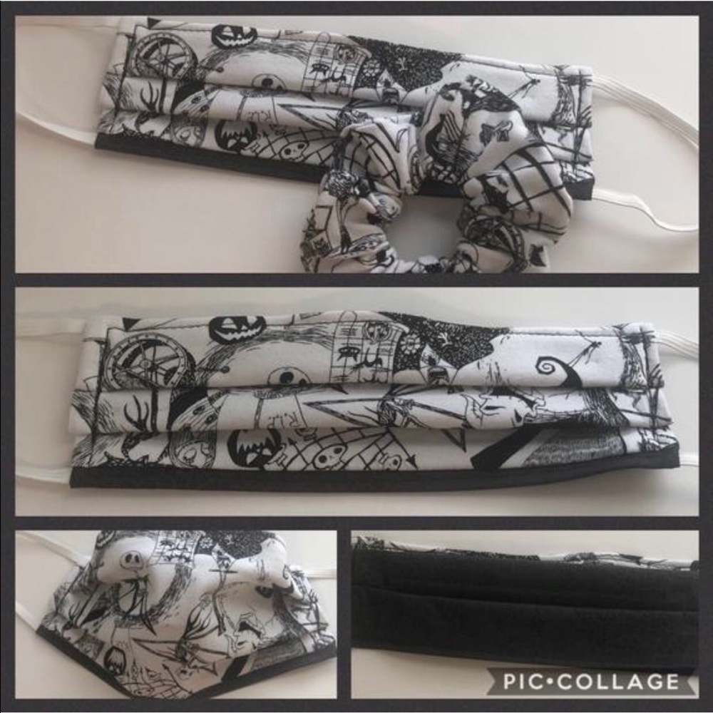 Disney Jack Skellington cotton tee face cover
